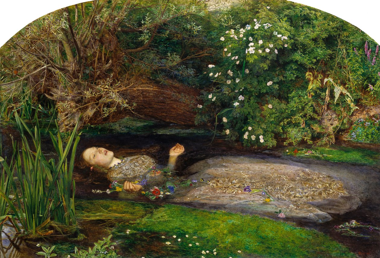 Ophelia od John Everett Millais