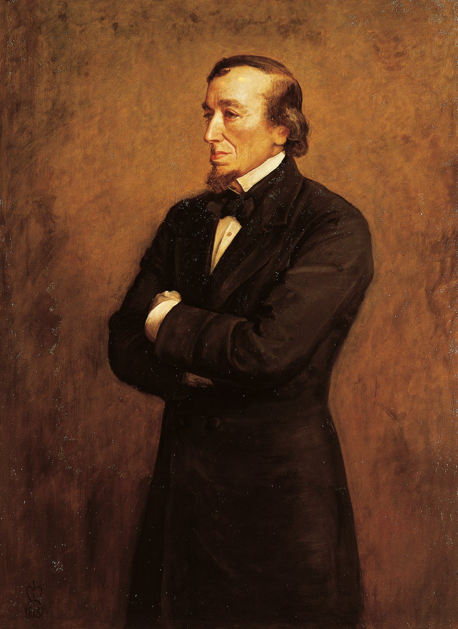 Portrét Benjamina Disraeliho, hraběte z Beaconsfield (malba) od John Everett Millais