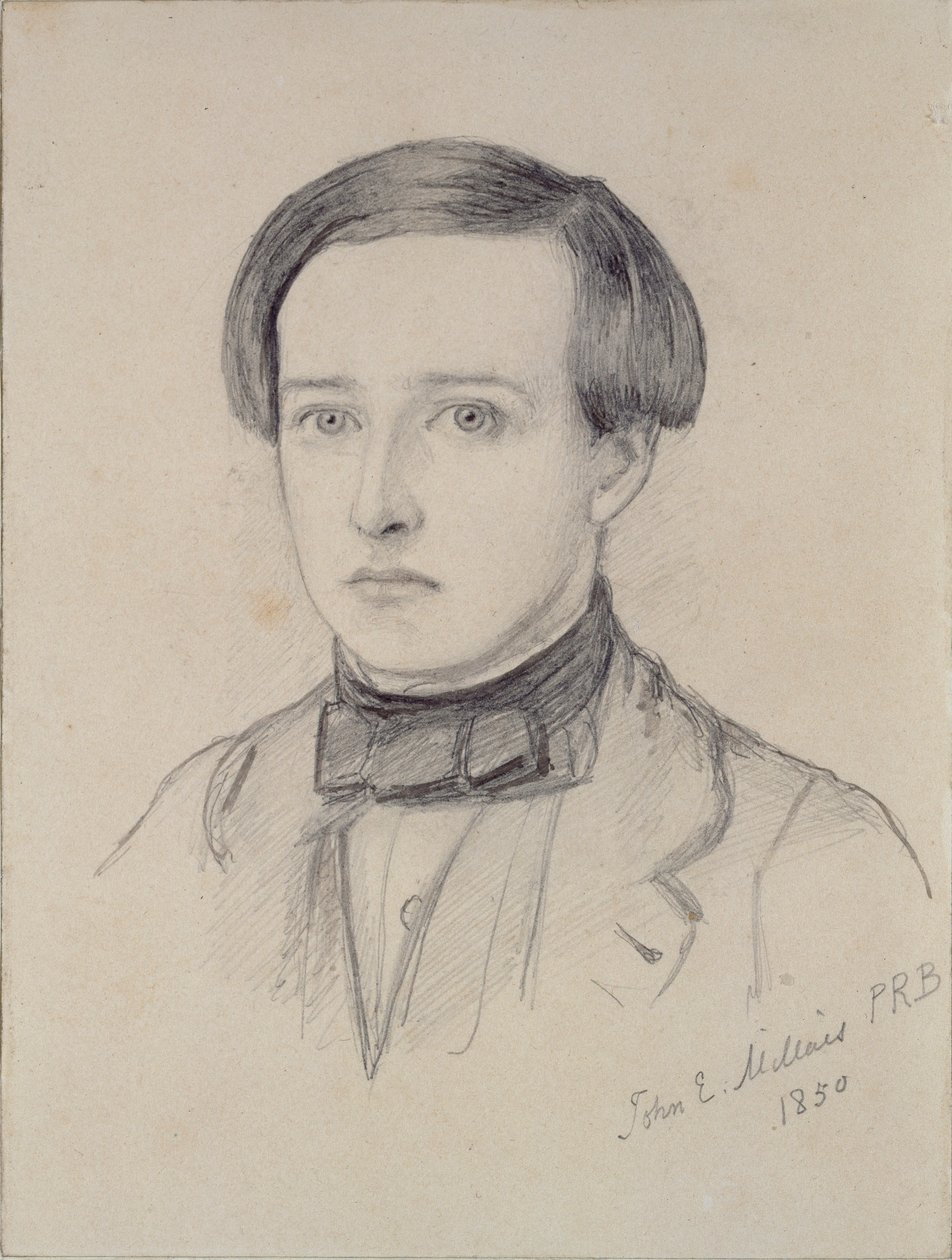 Portrét Charlese Allstona Collinse, 1850 od John Everett Millais