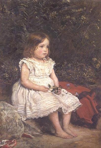 Portrét Evelyn Lees od John Everett Millais