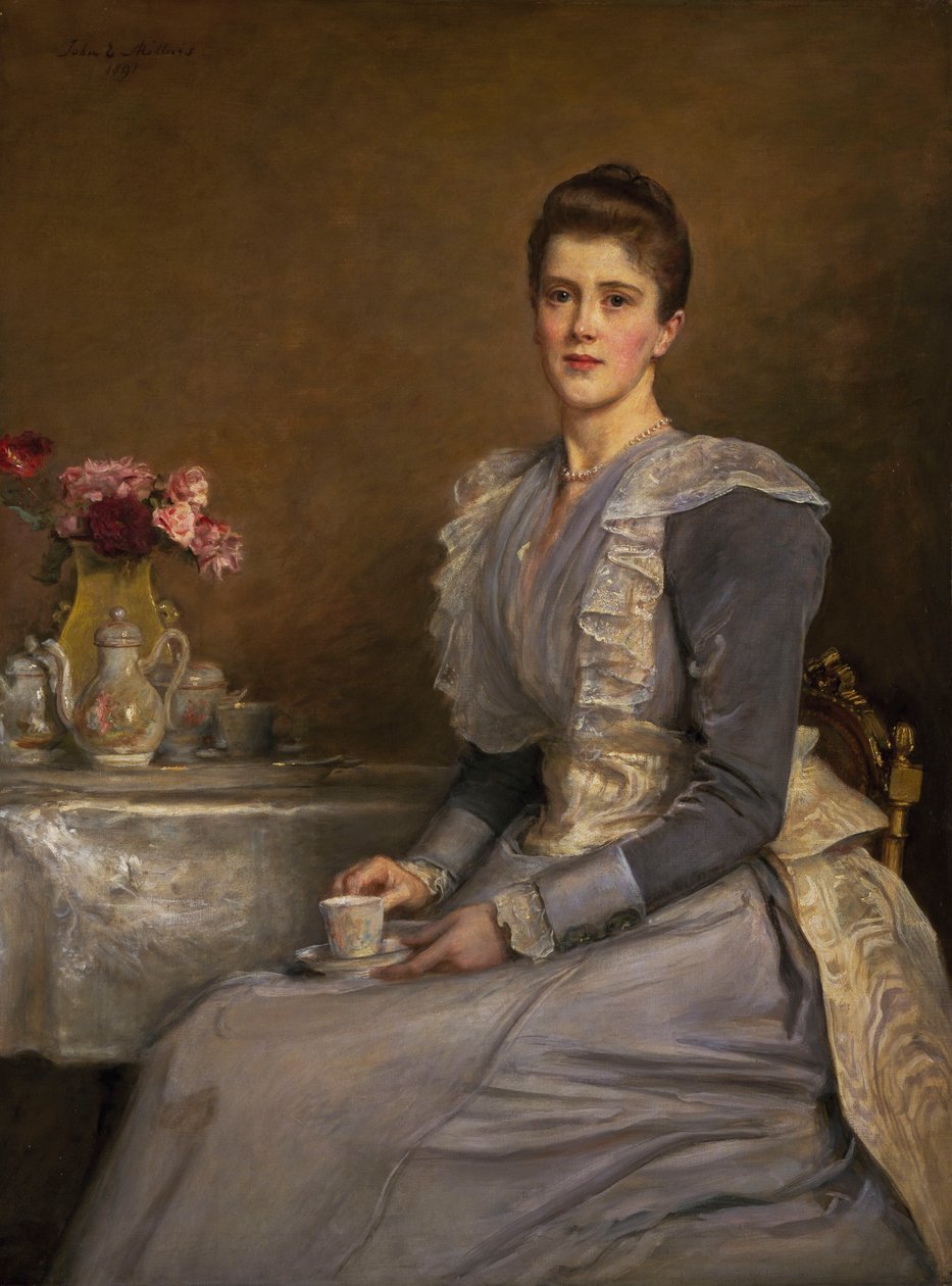 Portrét paní Joseph Chamberlain (1864-1957) od John Everett Millais