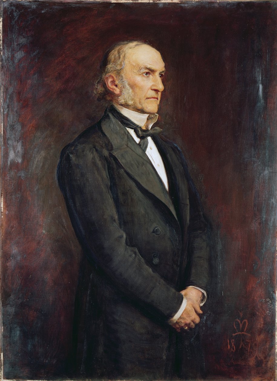 Portrét Williama Ewarta Galdstonea (1809-1898) 1879 od John Everett Millais