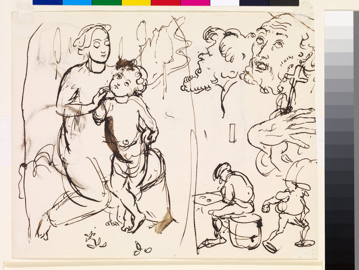 List studií karikujících post-rafaelský styl, 1853 od John Everett Millais