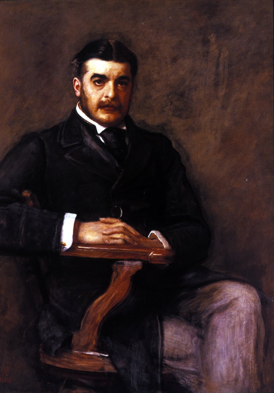 Sir Arthur Seymour Sullivan (1842 - 1900). Obraz J. E. Millaise. National Portrait Gallery, Londýn. od John Everett Millais