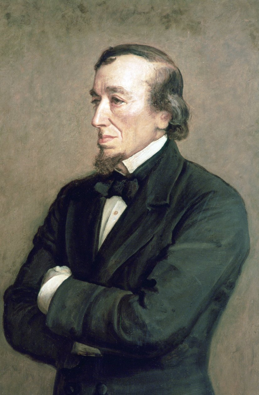 Hrabě z Beaconsfieldu, Benjamin Disraeli od John Everett Millais