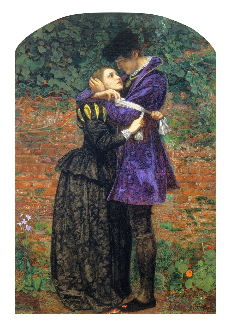 Huguenot, 1851-52 od John Everett Millais