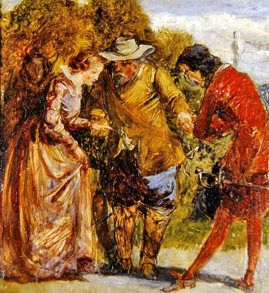 Úvod (olej na panelu) od John Everett Millais