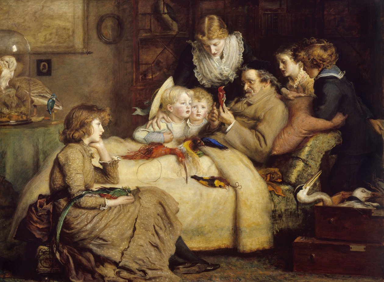 Ornitologi od John Everett Millais