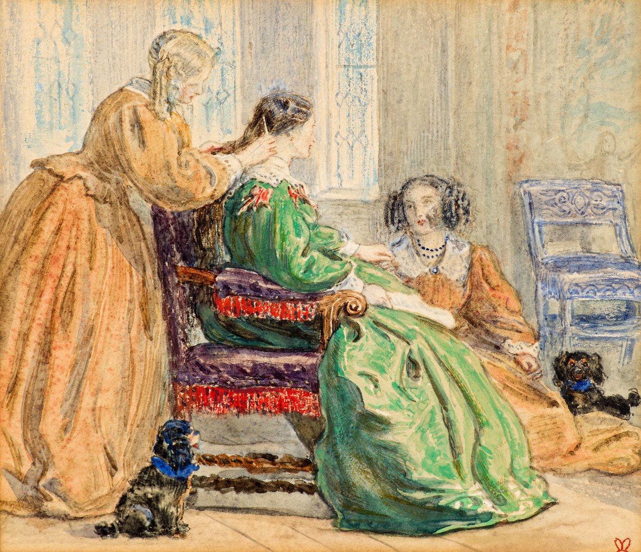 Záchod od John Everett Millais