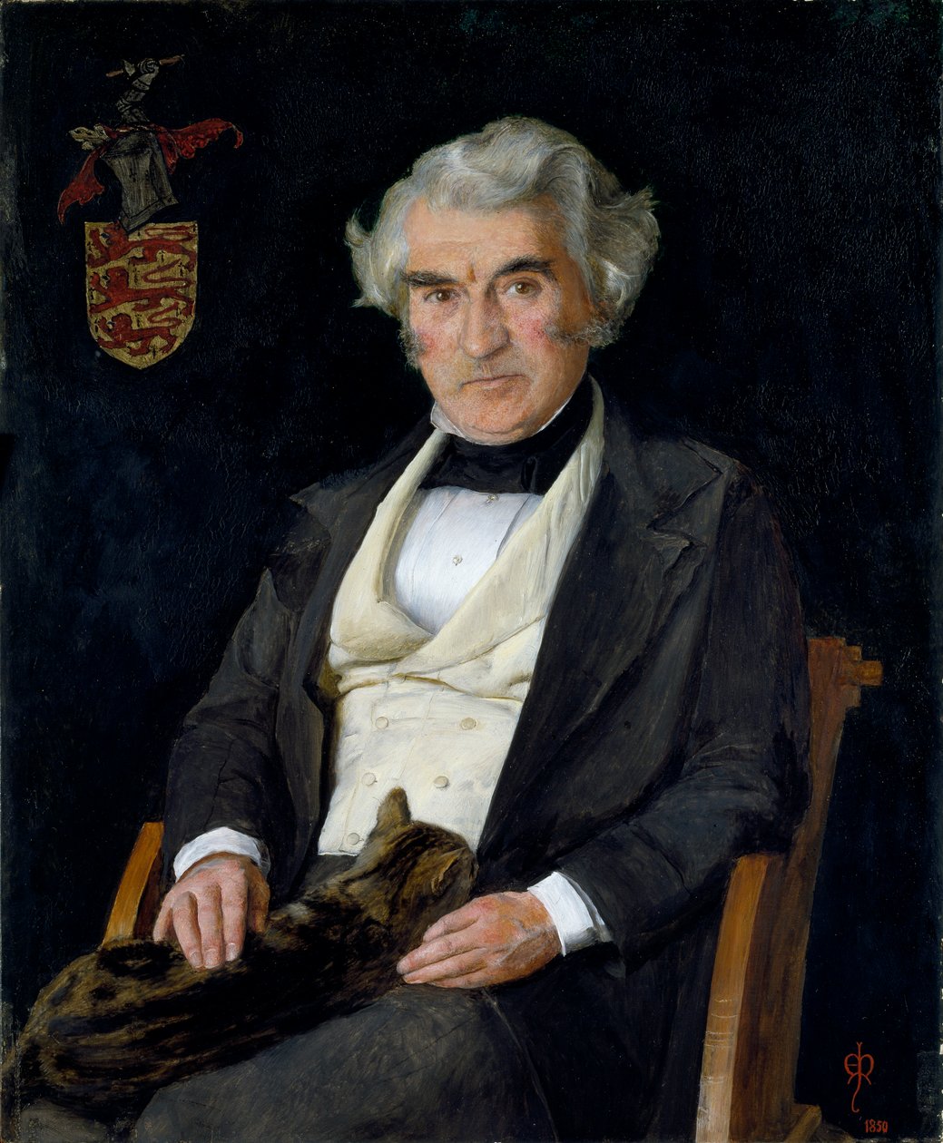 Thomas Combe, 1850 od John Everett Millais