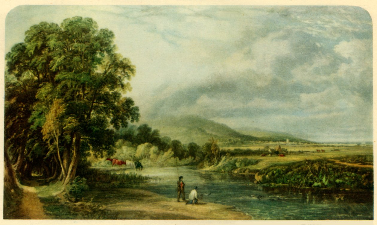 „Lov lososů“, 1844, 1946. od John F Tennant