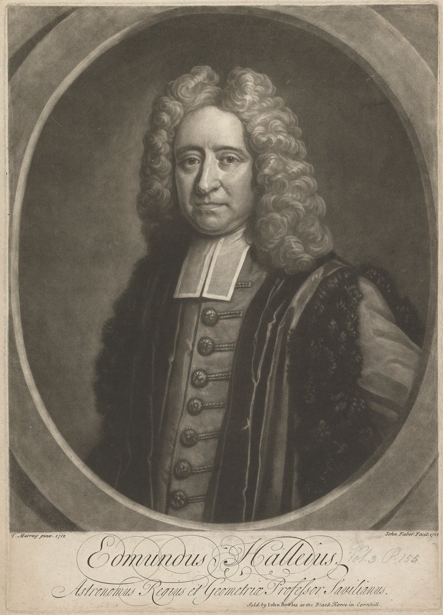 Edmund Halley od John Faber the younger