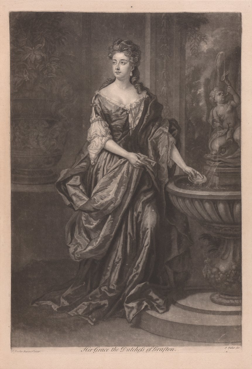 Její milost vévodkyně z Graftonu od John Faber the younger