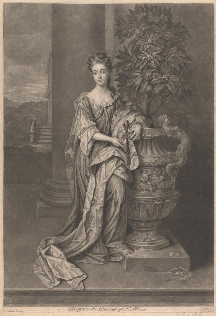 Její Milost vévodkyně ze St. Albans od John Faber the younger