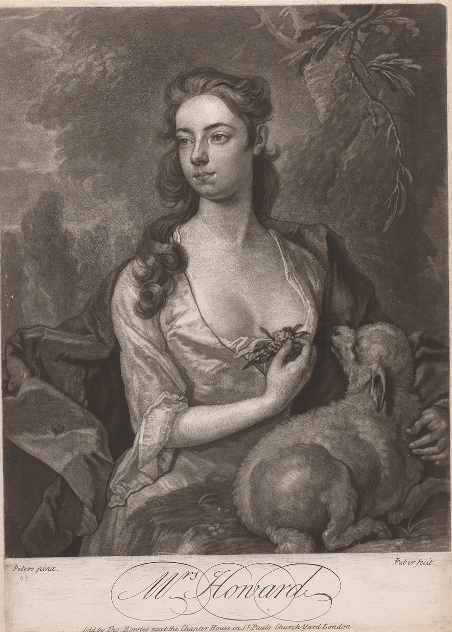 paní Howardová od John Faber the younger