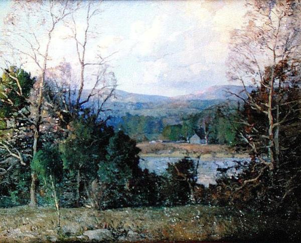 Woodstock, New York (olej na plátně) od John Fabian Carlson