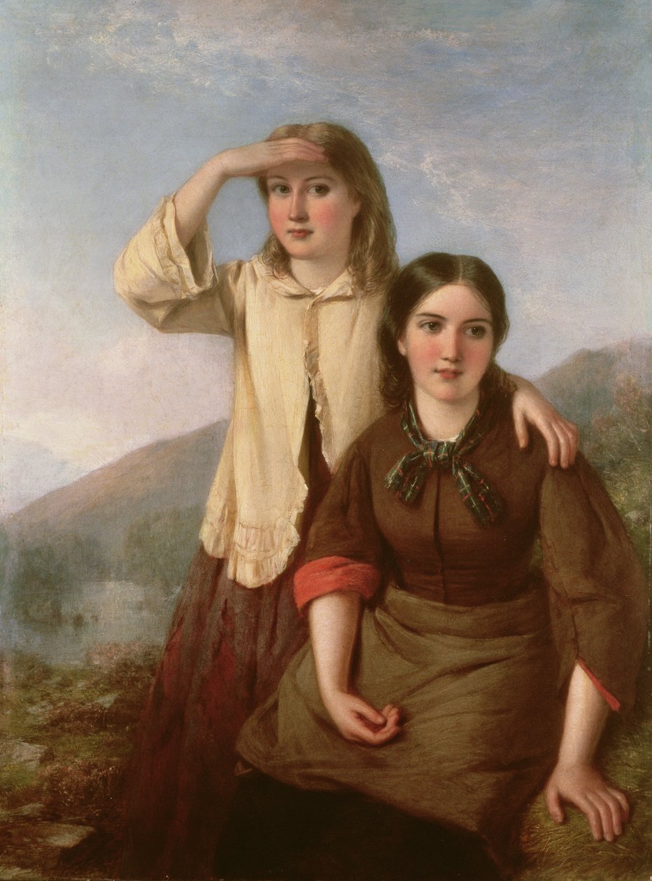 Pustit krávu do kukuřice, 1868 od John Faed