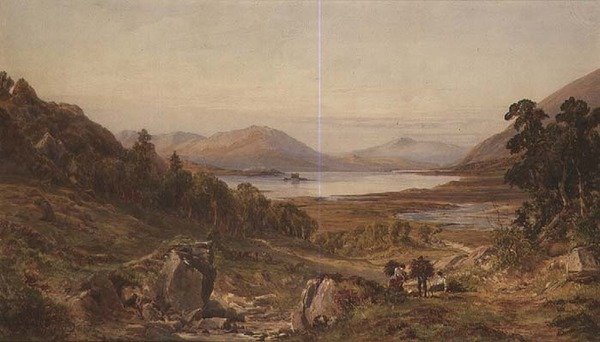 Vedoucí Lough Corrib, Connemara od John Faulkner