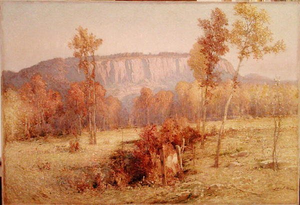 East Rock, New Haven, cca 1901 (olej na plátně) od John Ferguson Weir