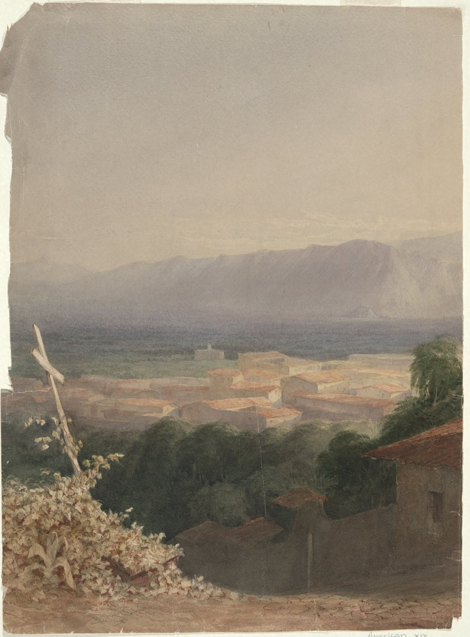 Mt. Etna od John Ferguson Weir