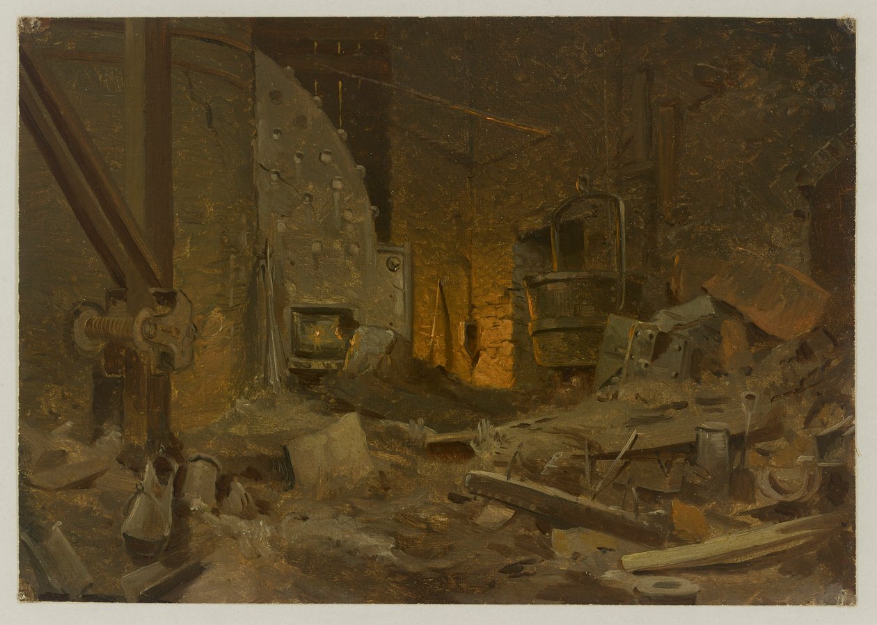 West Point Foundry, Cold Spring, New York (Králík) od John Ferguson Weir