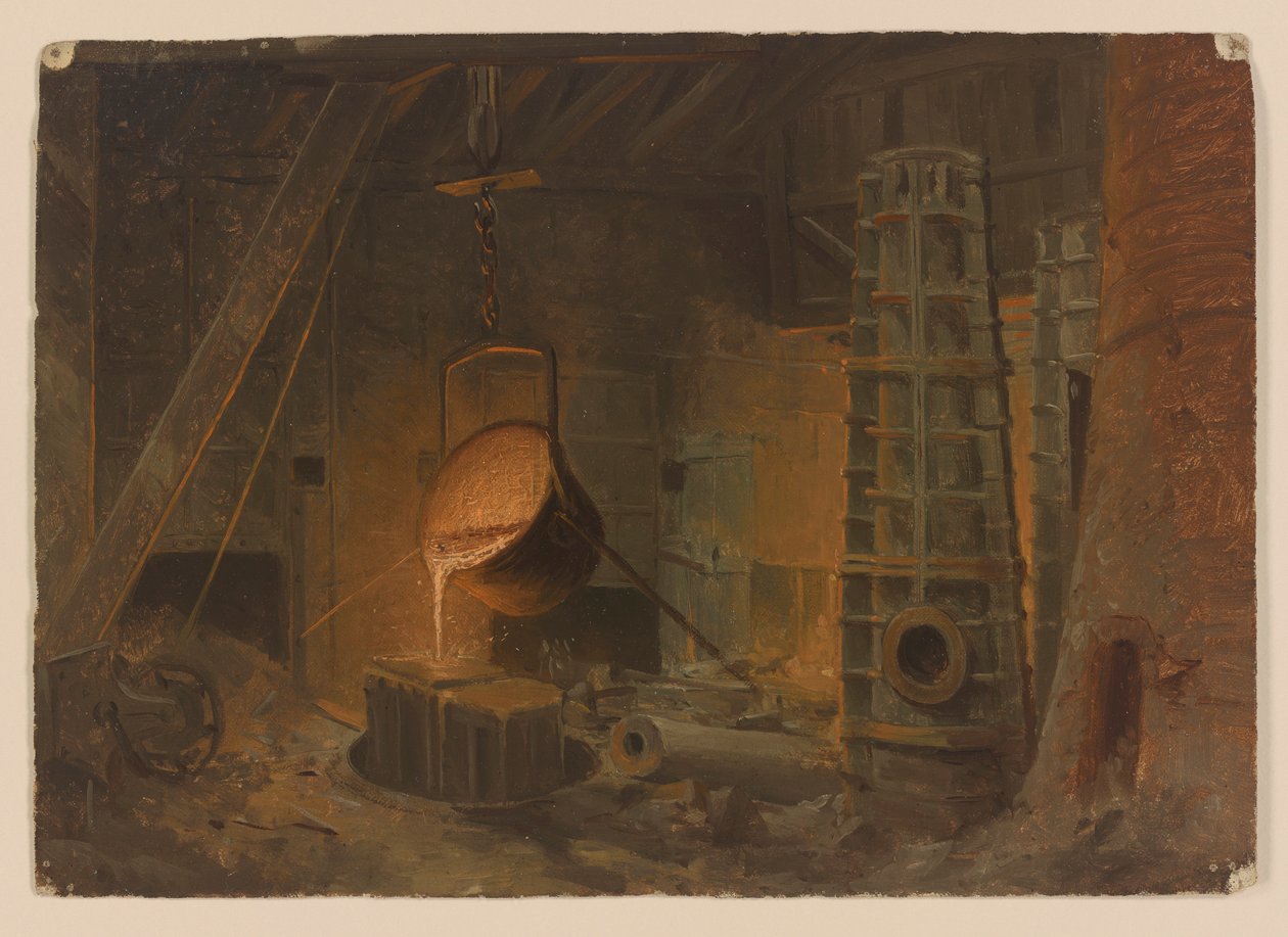 West Point Foundry, Cold Spring, New York od John Ferguson Weir