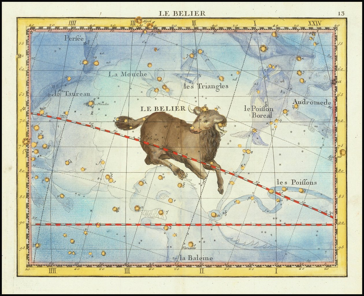 1776 - John Flamsteed - Le Belier (Beran) od John Flamsteed