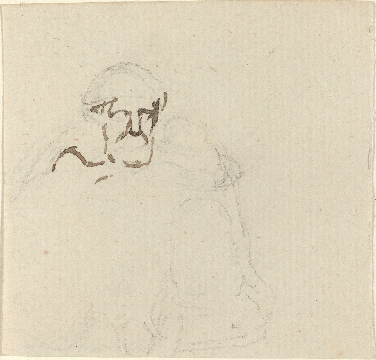 Vousatá postava od John Flaxman