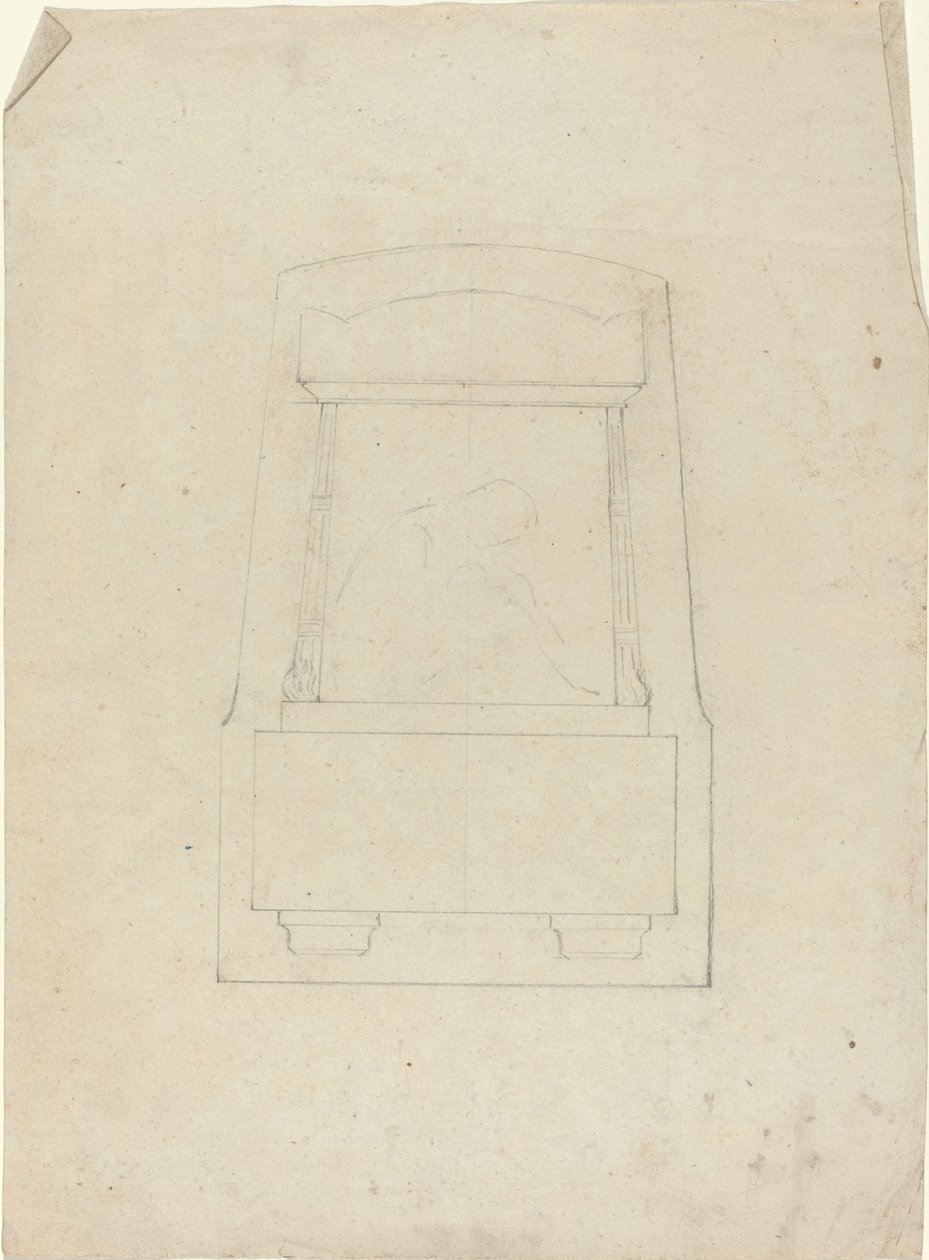 Design pro památník od John Flaxman
