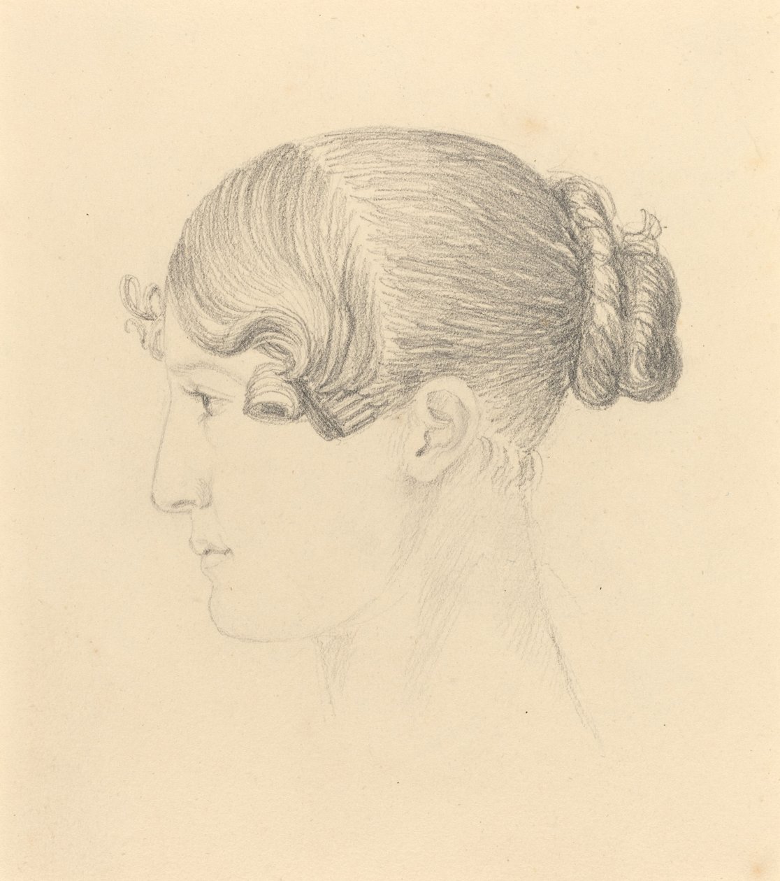 Hlava ženy (Theresa Turner?) od John Flaxman