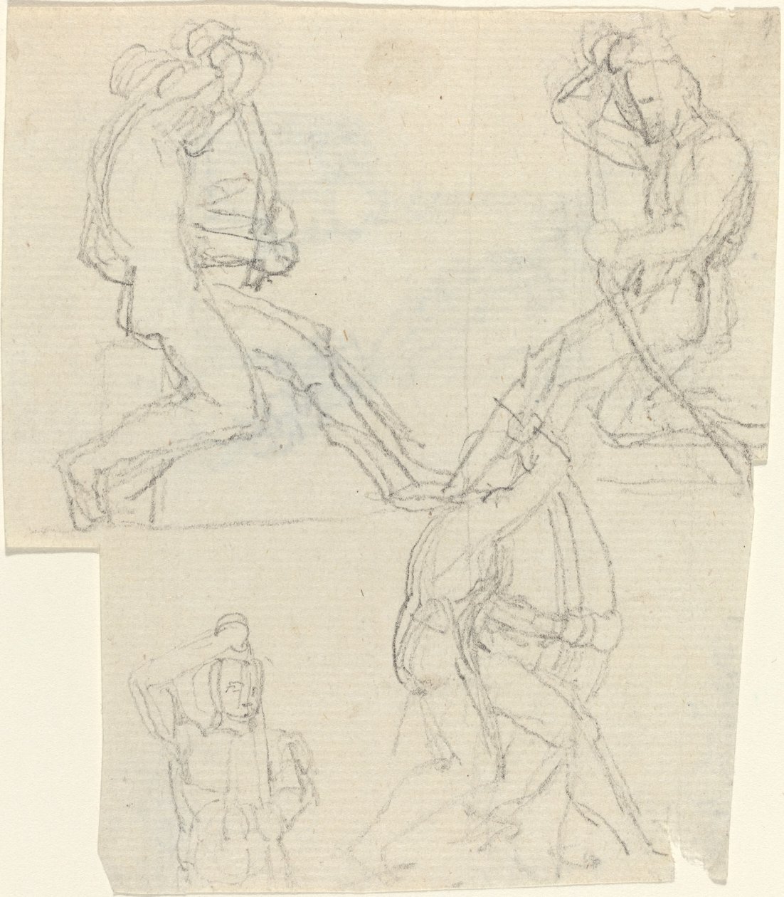 Studijní list [recto and verse] od John Flaxman