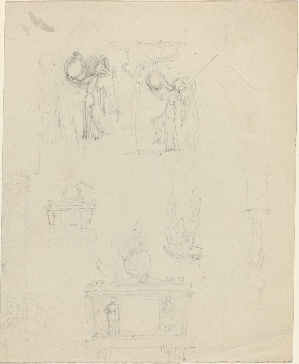Studijní list [recto and verse] od John Flaxman