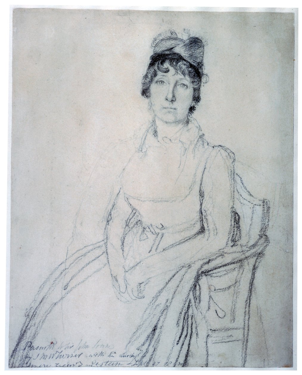 Sketch of Eliza Soane, c.1800 od John Flaxman