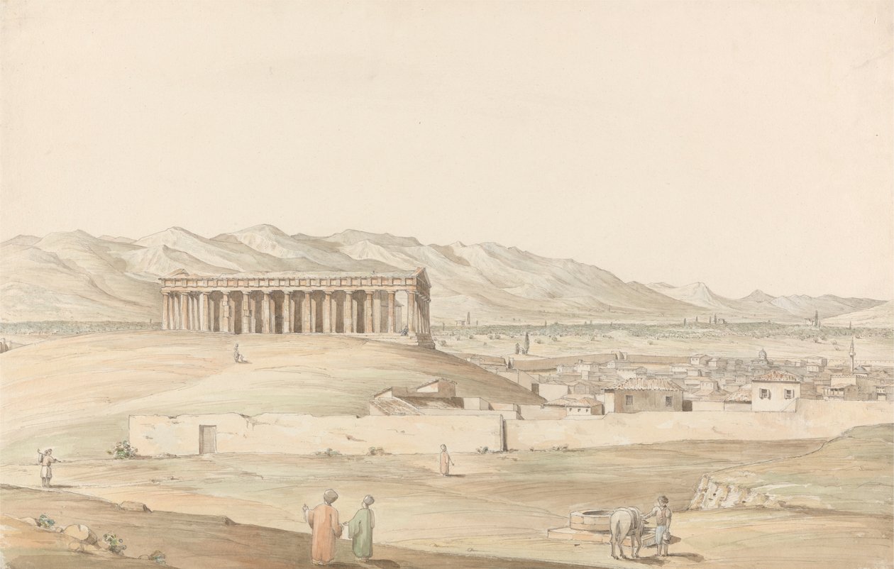 Chrám Theseus, Atény od John Foster