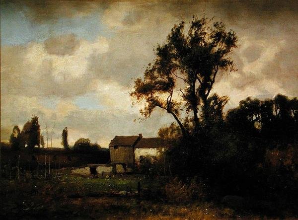 Poblíž Doveru, New Jersey (olej na plátně) od John Francis Murphy