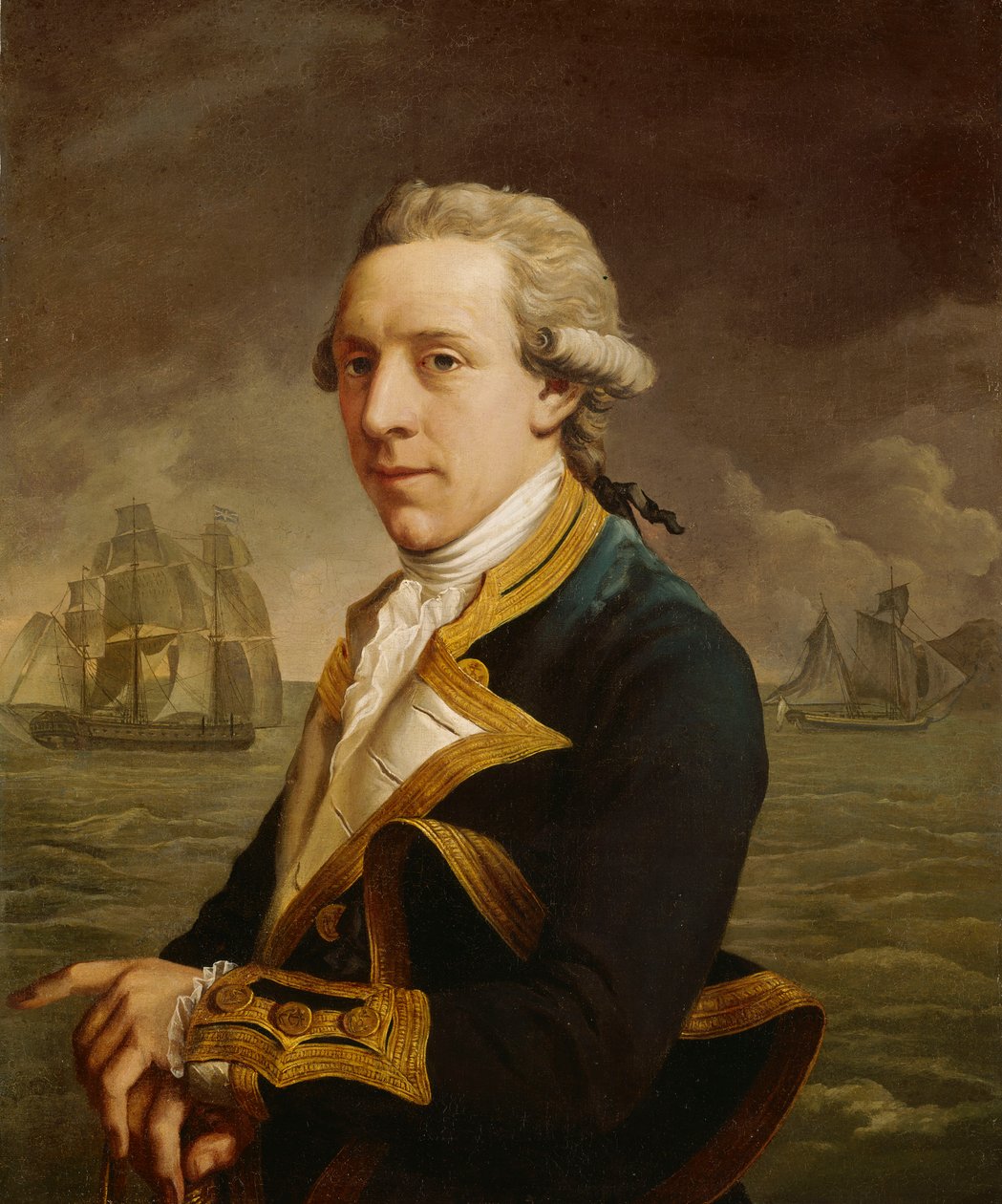 Kapitán Robert Man (asi 1748-1813) od John Francis Rigaud