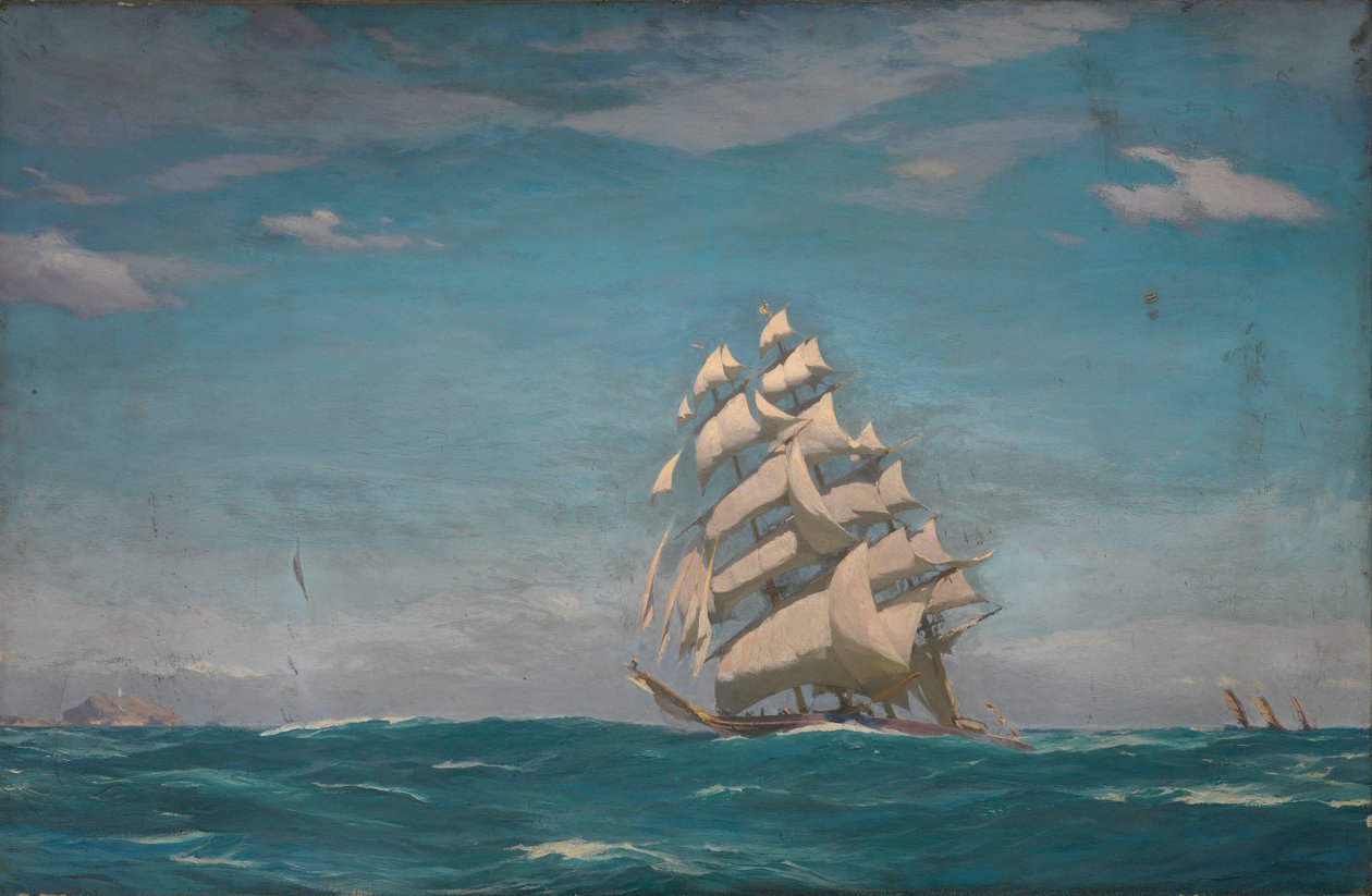 "Cutty Sark" (1869), počátek 20. století (olej na plátně) od John Fraser