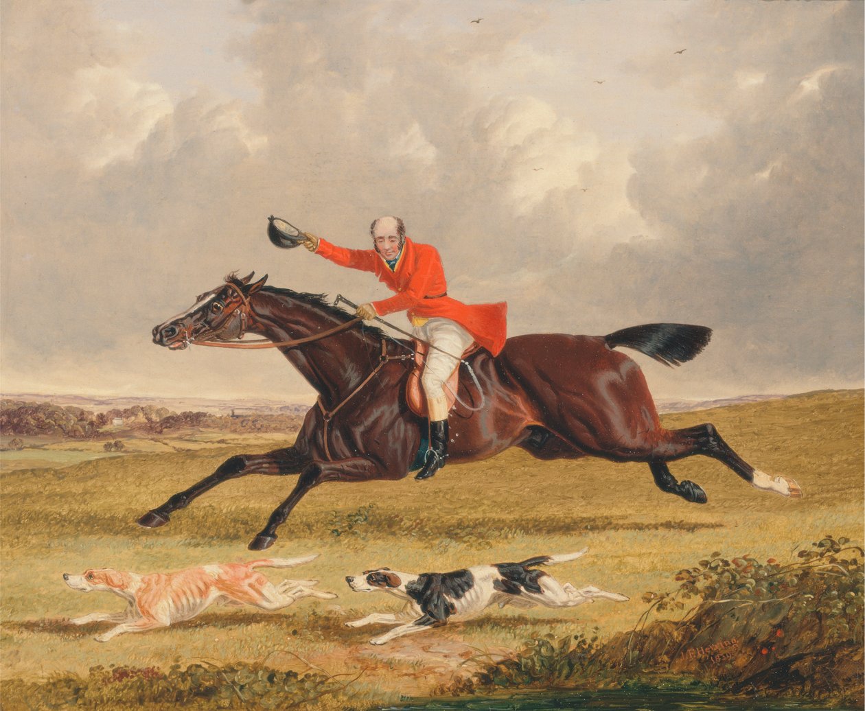 Foxhunting: Povzbuzení honičů od John Frederick Herring