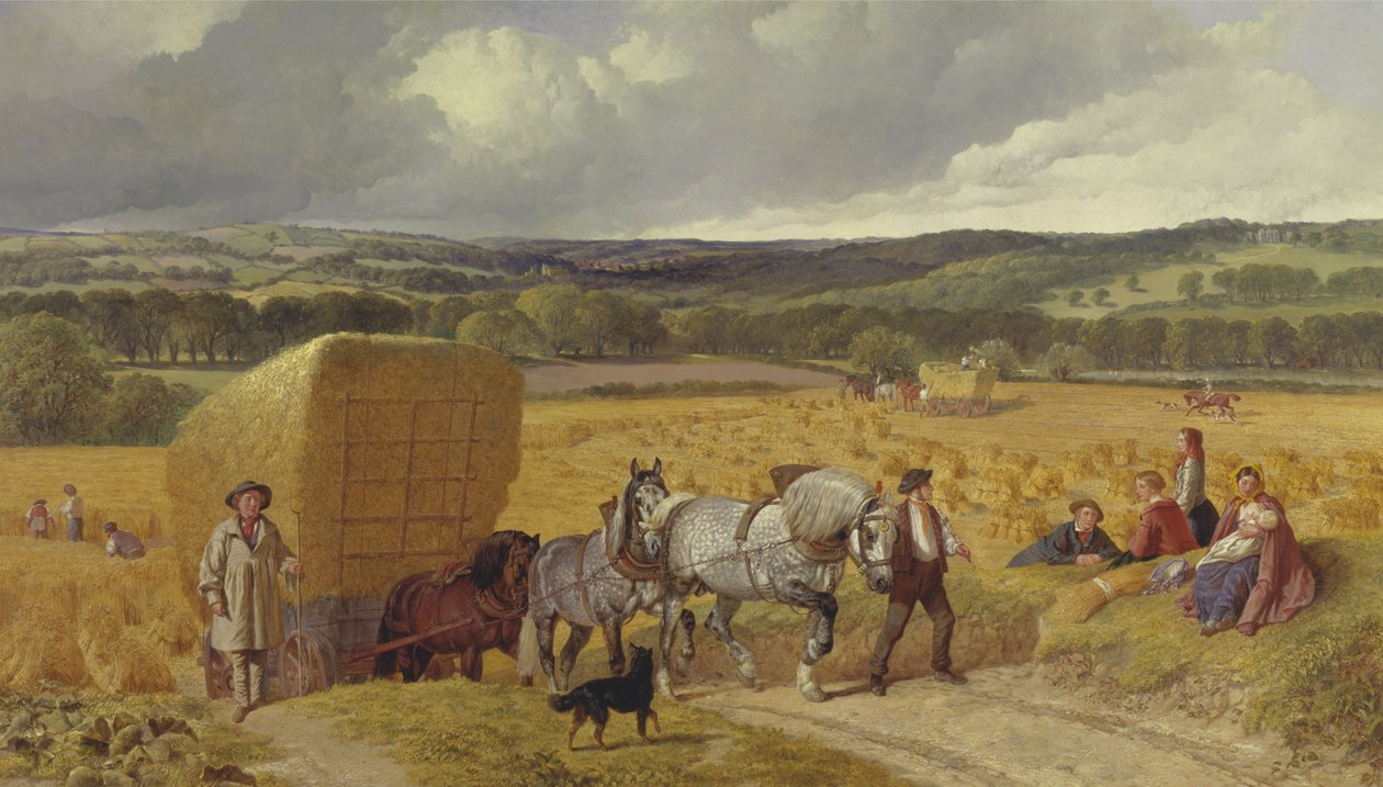 Sklizeň od John Frederick Herring