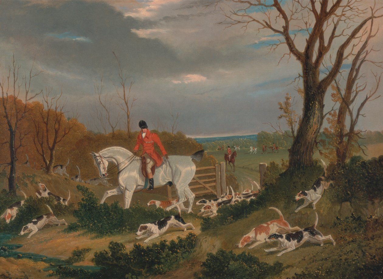 The Suffolk Hunt: Going to Cover near Herringswell od John Frederick Herring