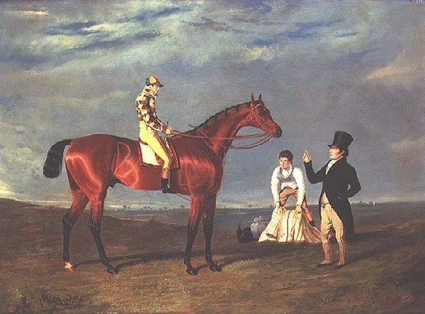 "Memnon" pana Richarda Watta s Williamem Scottem nahoře od John Frederick Herring Jnr