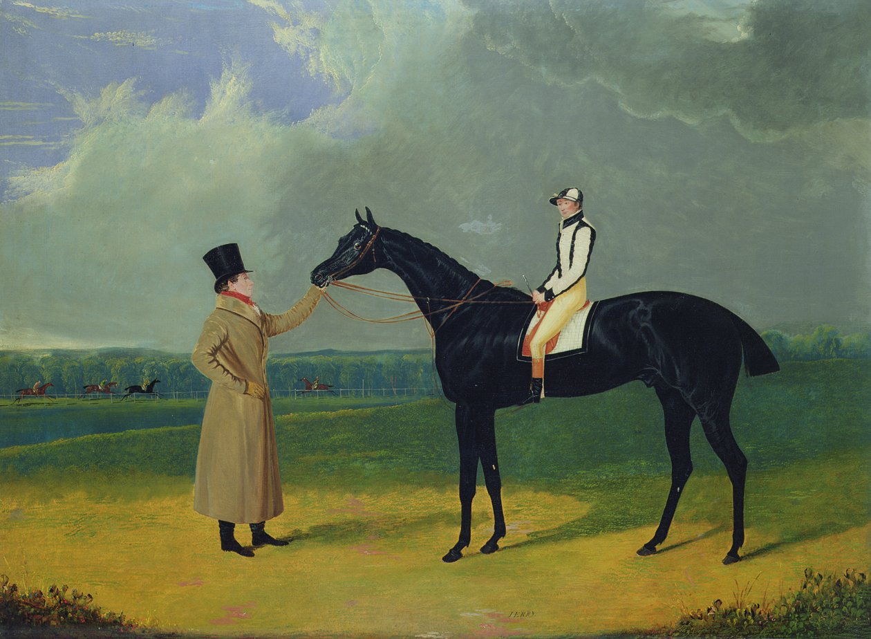 Jerry, vítěz St. Leger 1824 (olej na plátně) od John Frederick Herring Senior