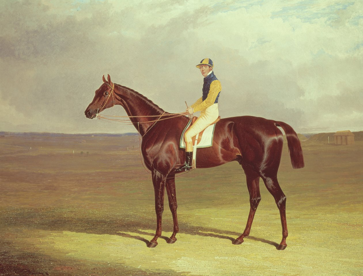 Mr. M. Stanleys Crutch na Newmarket Heath, 1833 od John Frederick Herring Senior