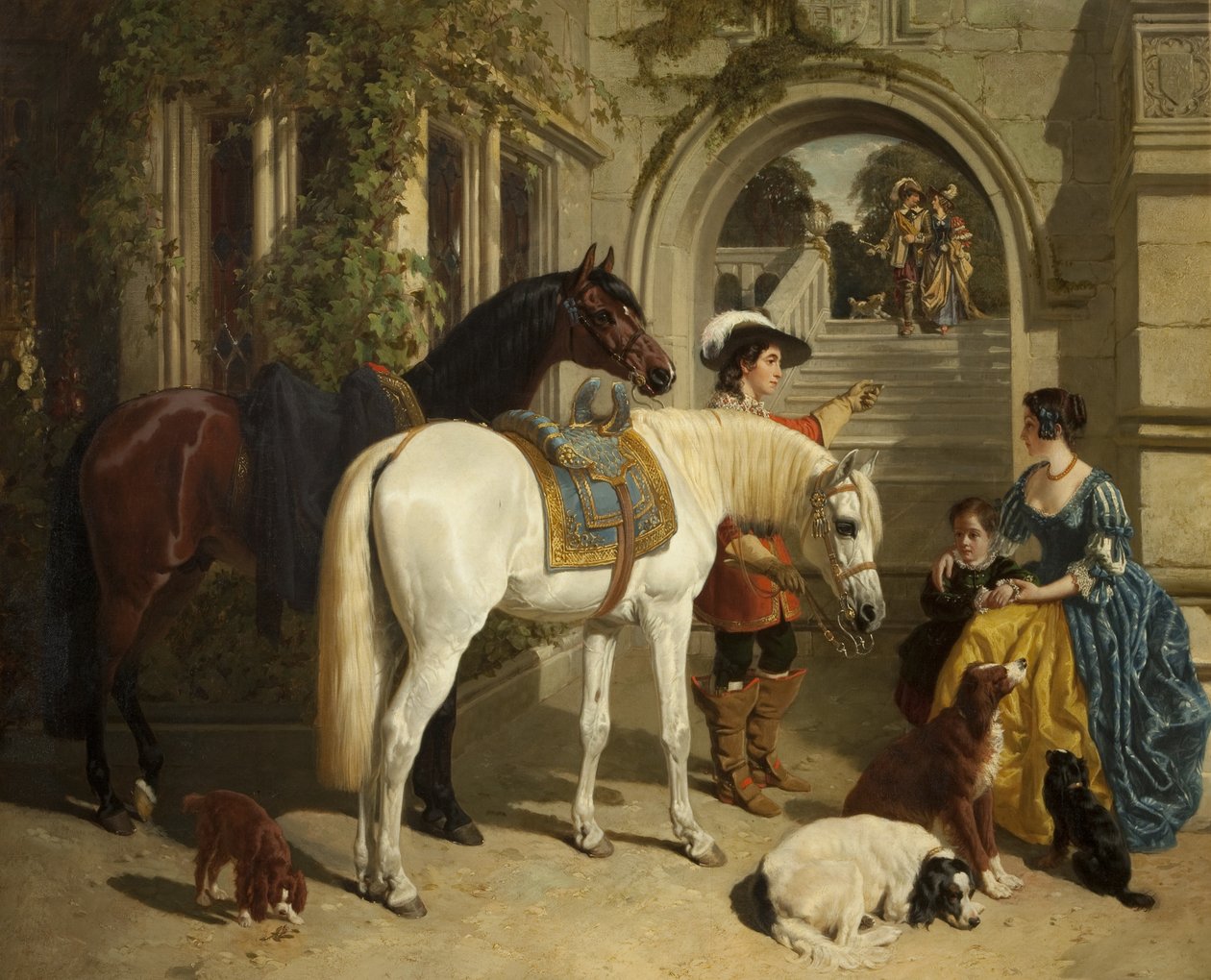 Moje Ladyes Palfreyová od John Frederick Herring Senior
