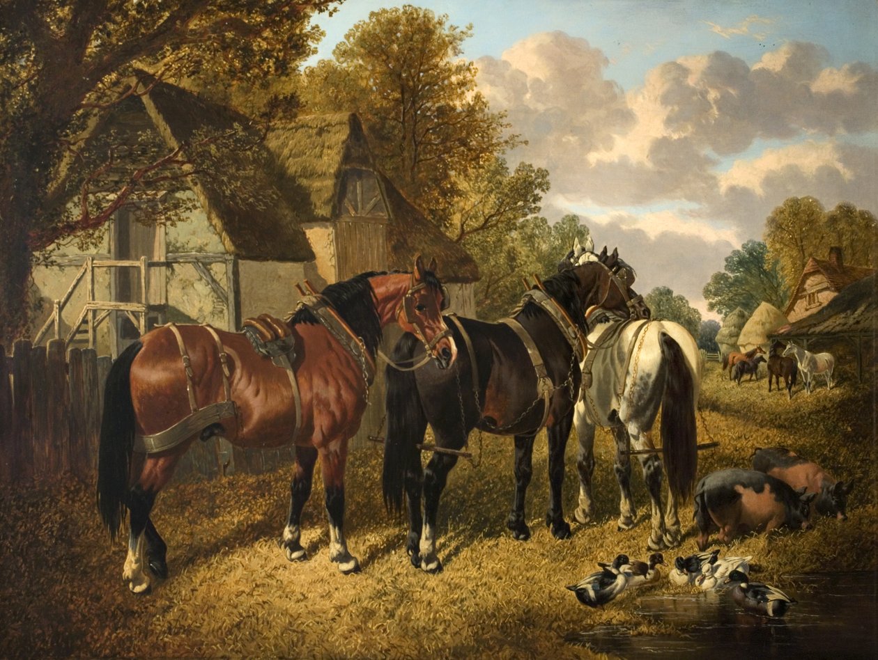 Připraven na Pluh od John Frederick Herring Senior