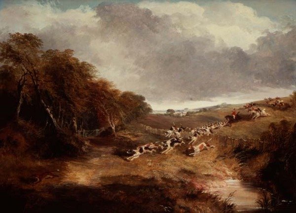 The Cambridgeshire Hunt: Full Cry od John Frederick Herring Senior