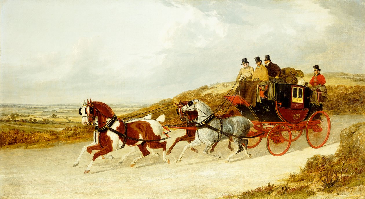 The Edinburgh and London Royal Mail, 1838 od John Frederick Herring Senior