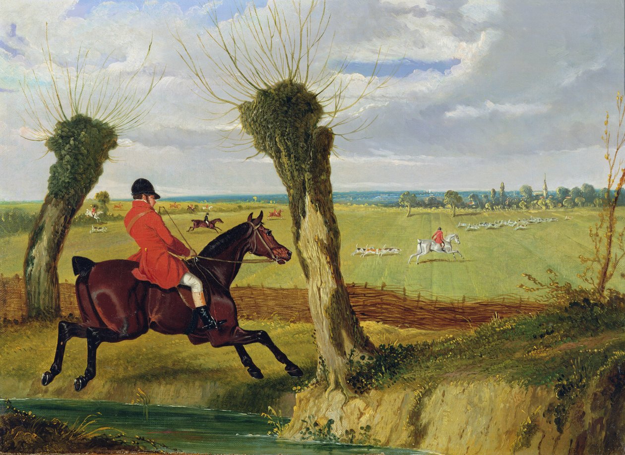 The Suffolk Hunt - Full Cry od John Frederick Herring Senior