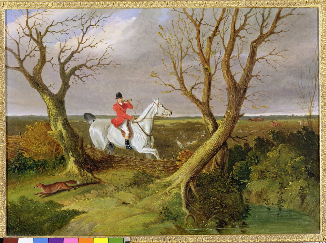The Suffolk Hunt - Gone Away od John Frederick Herring Senior