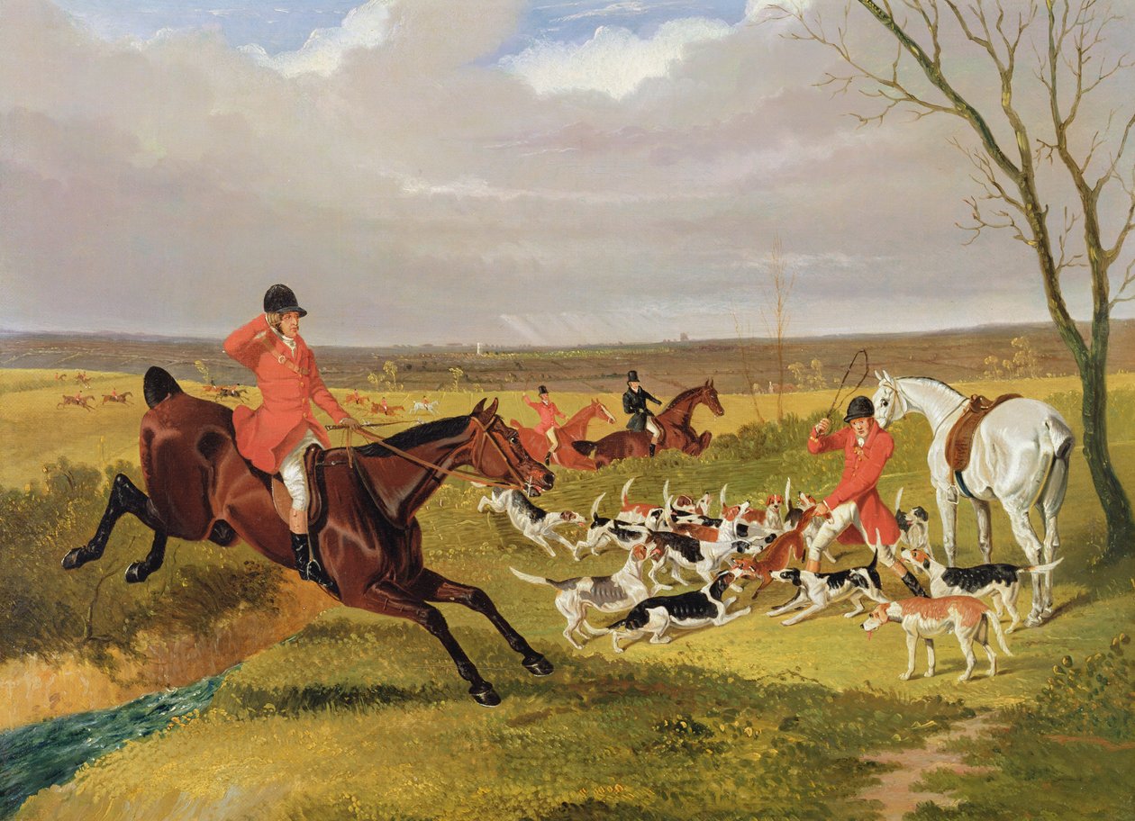 Suffolk Hunt - Smrt od John Frederick Herring Senior